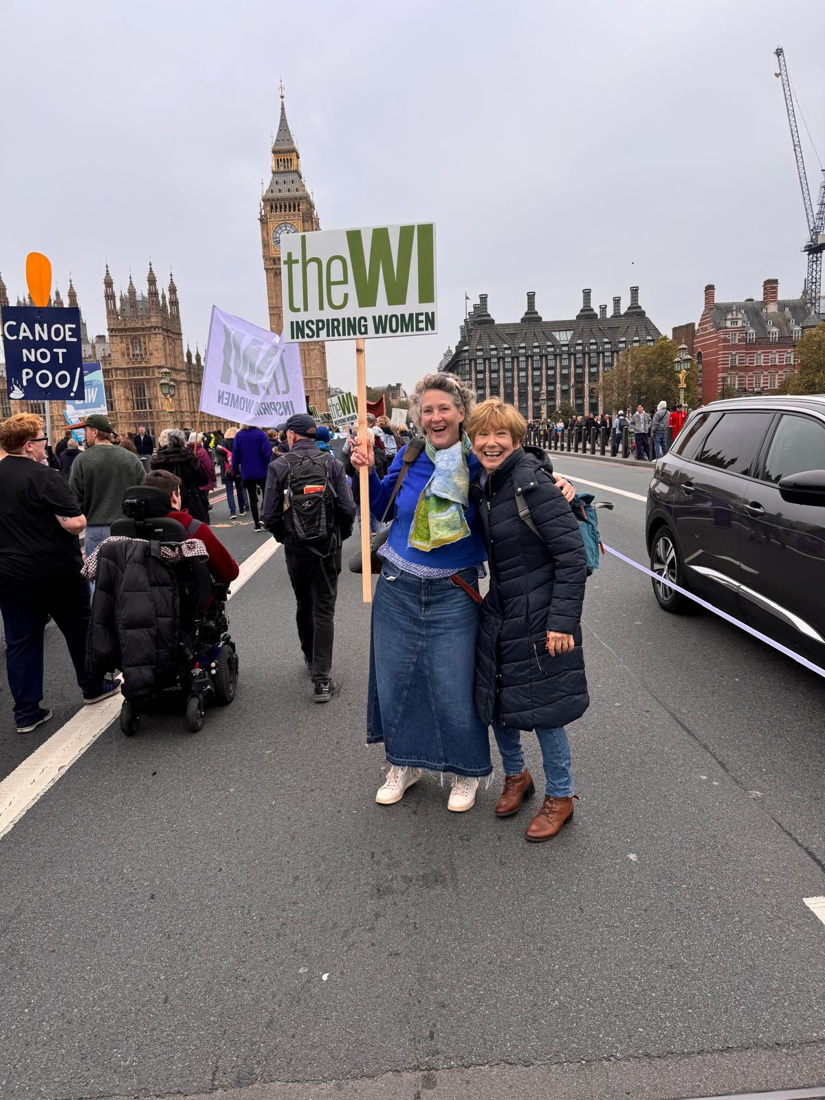 March near Houses of Parliament