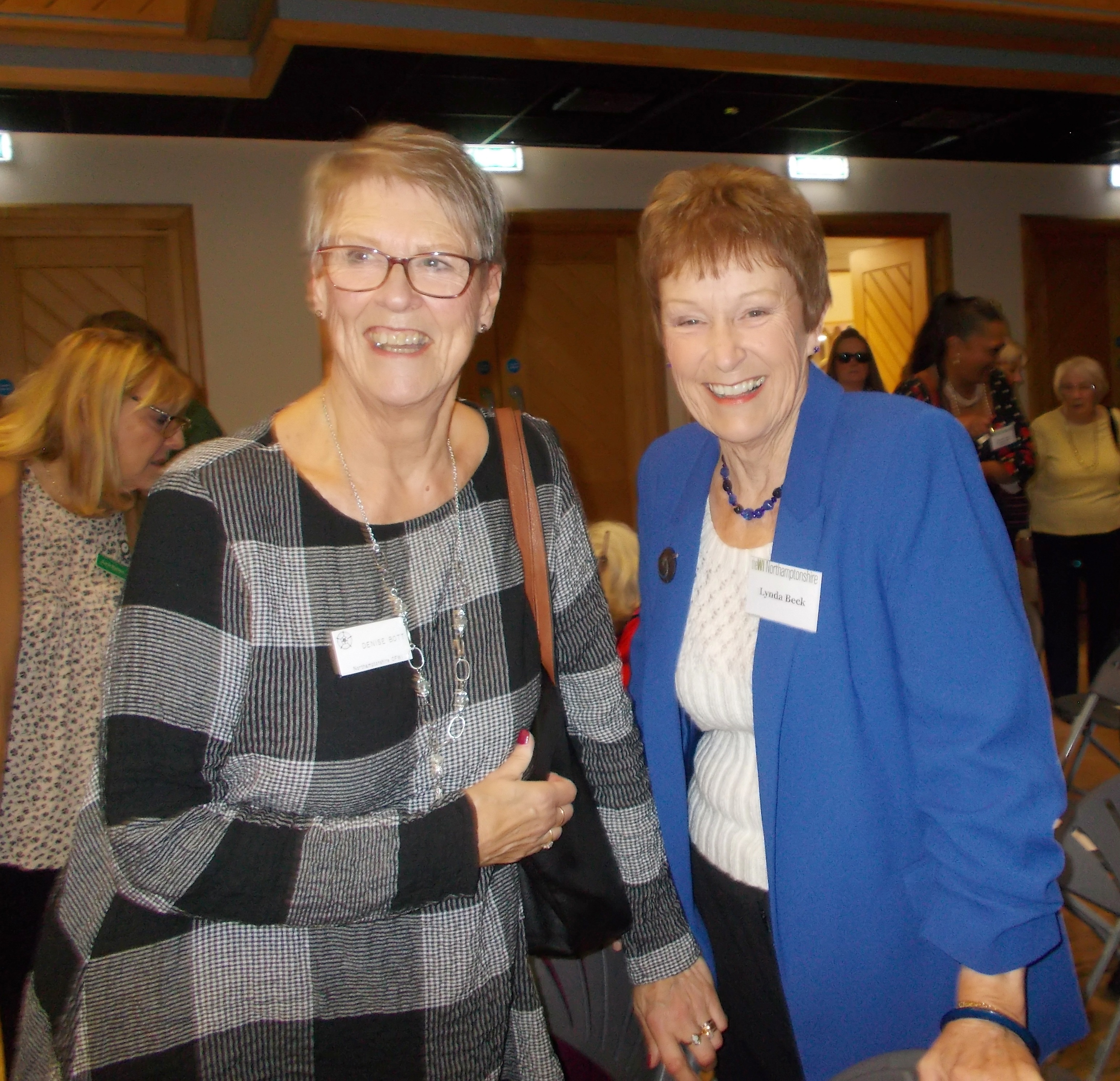 A retiring Trustee with a former NCFWI Chairman