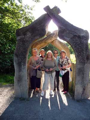 Group at Cors Caron