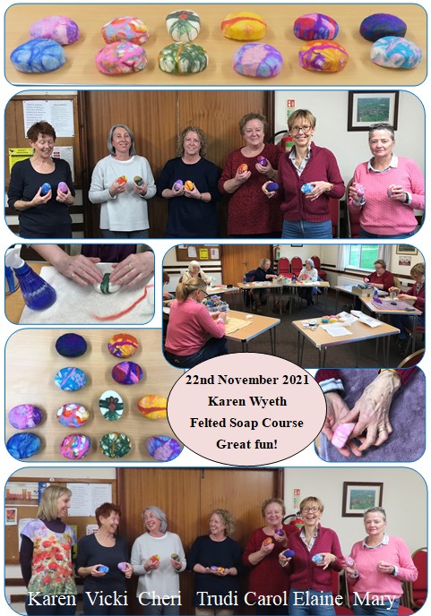 Felted Soap Workshop