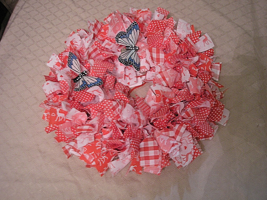 Ann's Recycled Rag Wreaths  National Federation of Women's Institutes