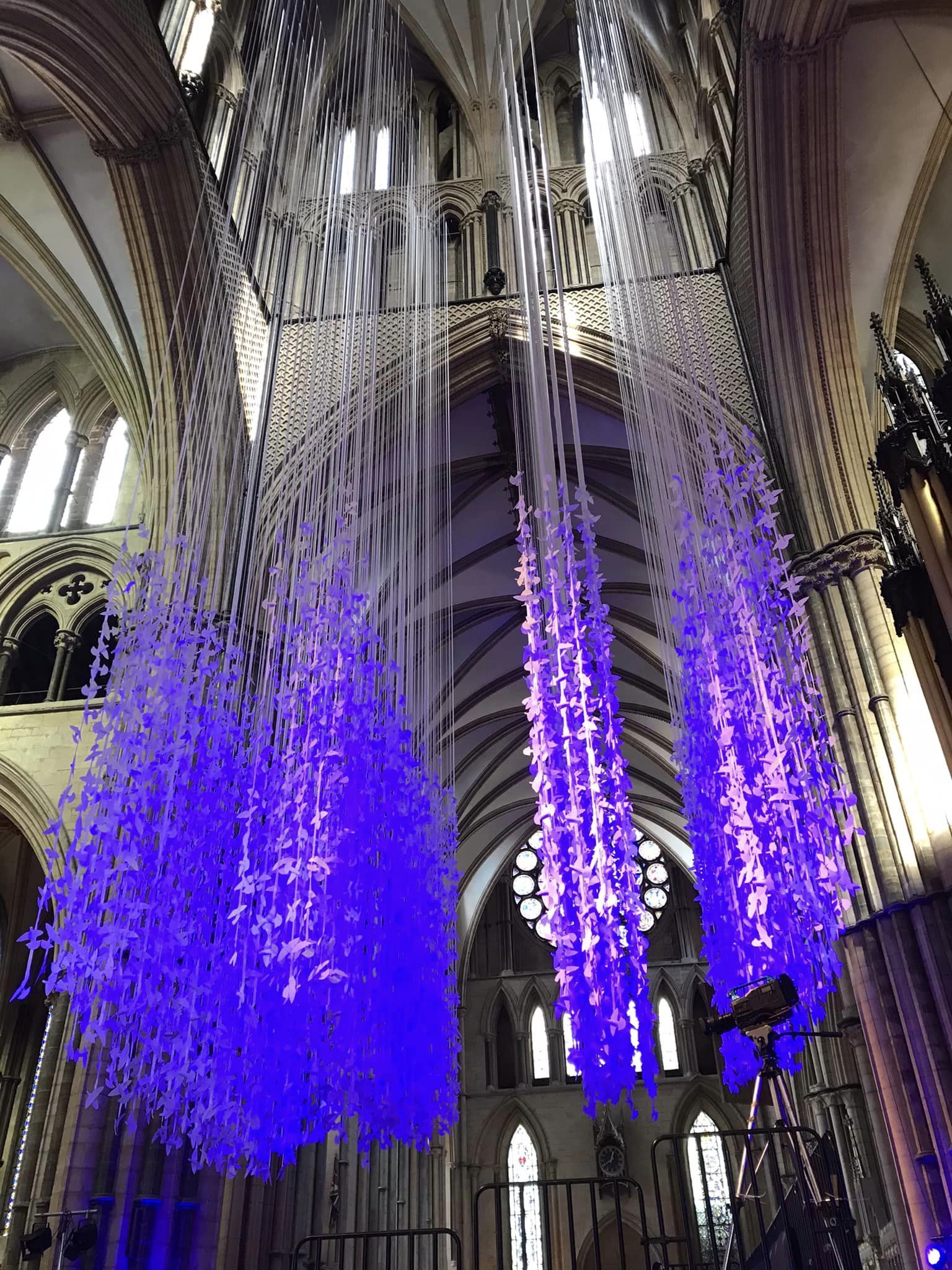 Inside cathedral