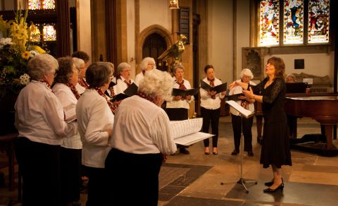 Choir at Thanksgiving